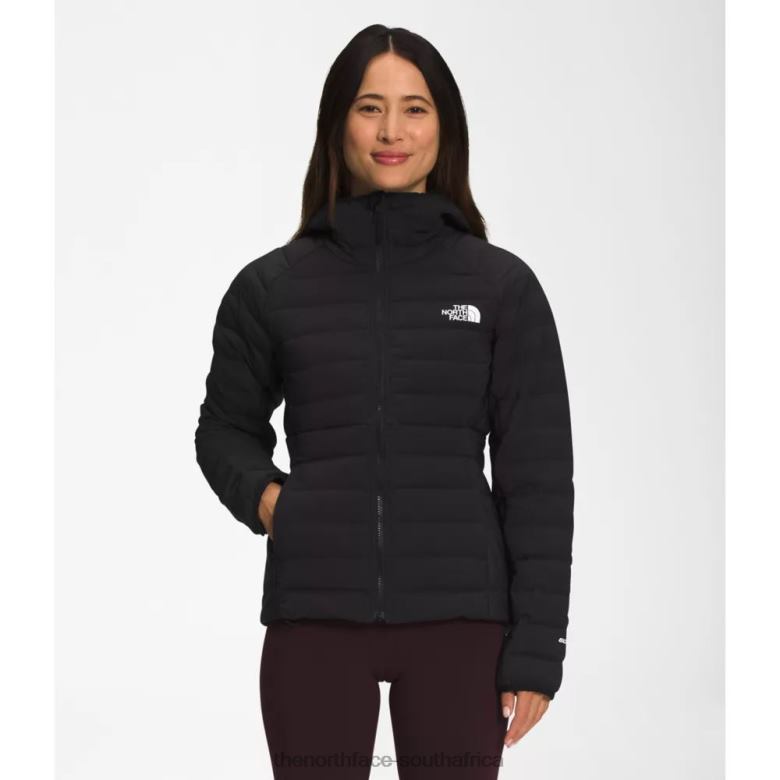 Women Belleview Stretch Down Hoodie TX0865225 Black The North Face