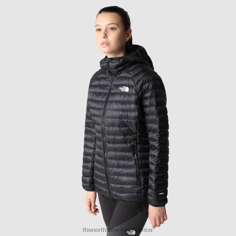 Women Bettaforca Down Hooded Jacket TX0862078 Black The North Face