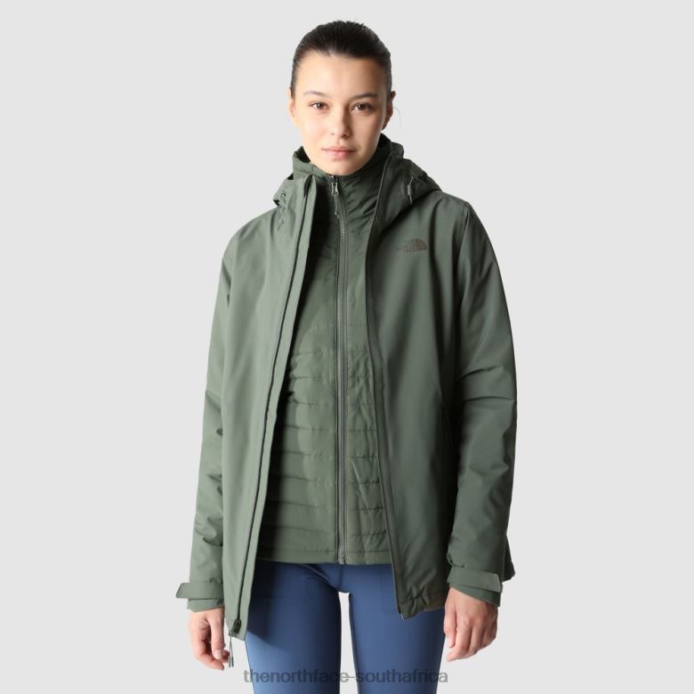 Women Carto Triclimate Jacket TX0861252 Thyme The North Face