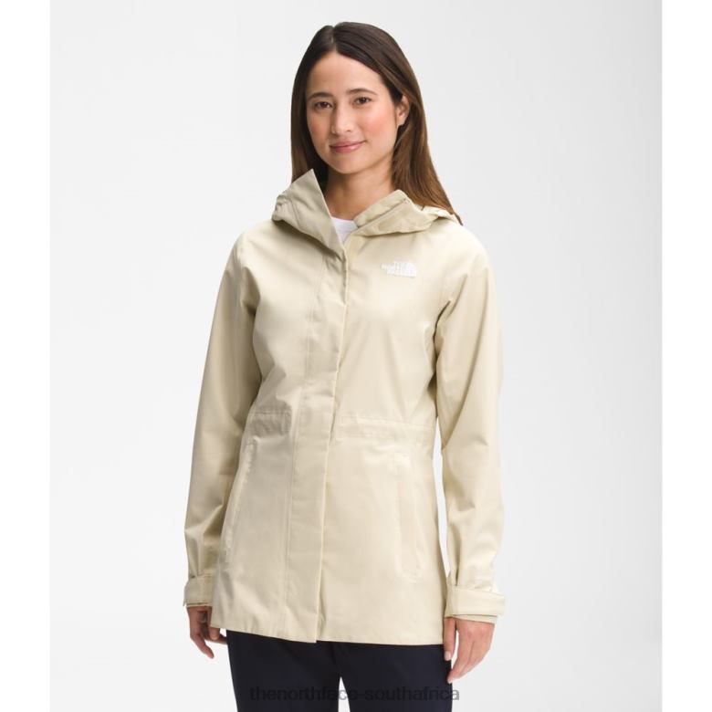 Women City Breeze Rain Jacket TX0864348 Gravel The North Face