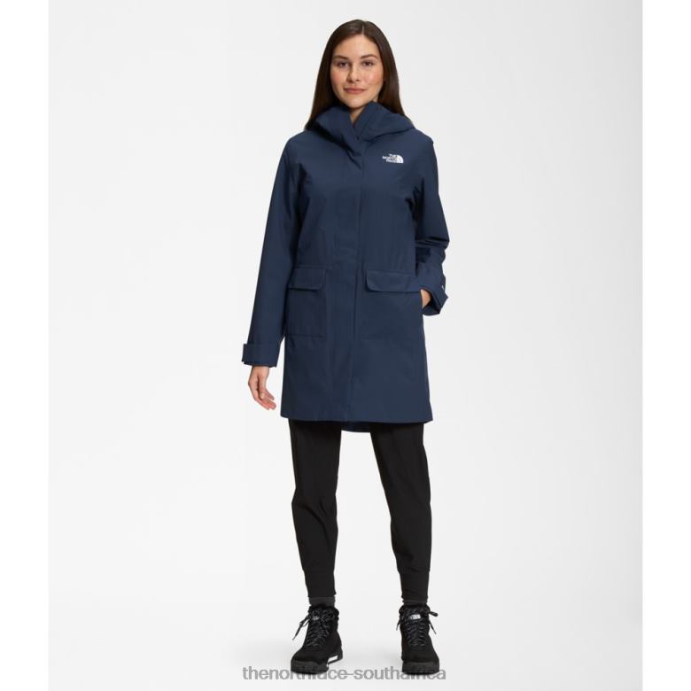 Women City Breeze Rain Parka Ii TX0863722 Summit Navy The North Face