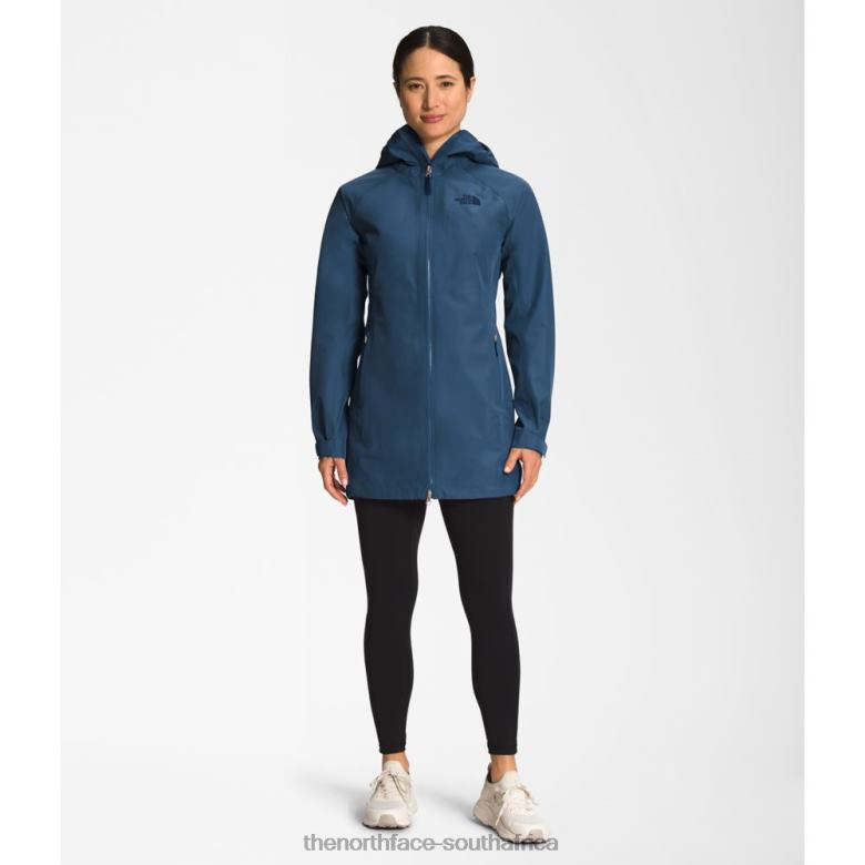 Women Dryzzle Futurelight Parka TX0864684 Shady Blue The North Face