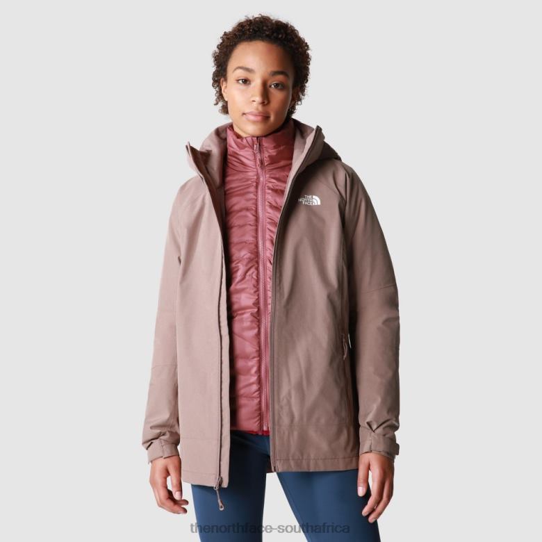 Women Inlux Triclimate Jacket TX086589 Deep Taupe The North Face