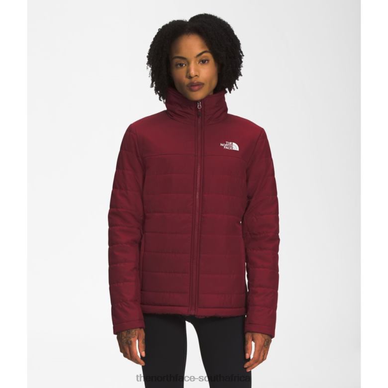 Women Mossbud Insulated Reversible Jacket TX0863589 Cordovan The North Face