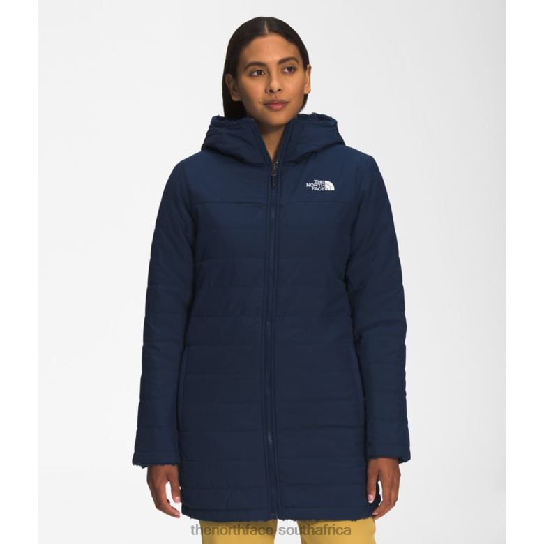 Women Mossbud Insulated Reversible Parka TX0863577 Summit Navy The North Face