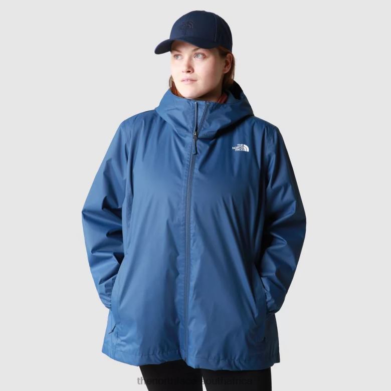 Women Plus Size Quest Jacket TX086587 Shady Blue The North Face