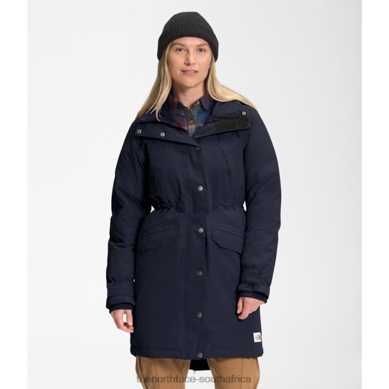 Women Snow Down Parka TX0863872 Navy The North Face