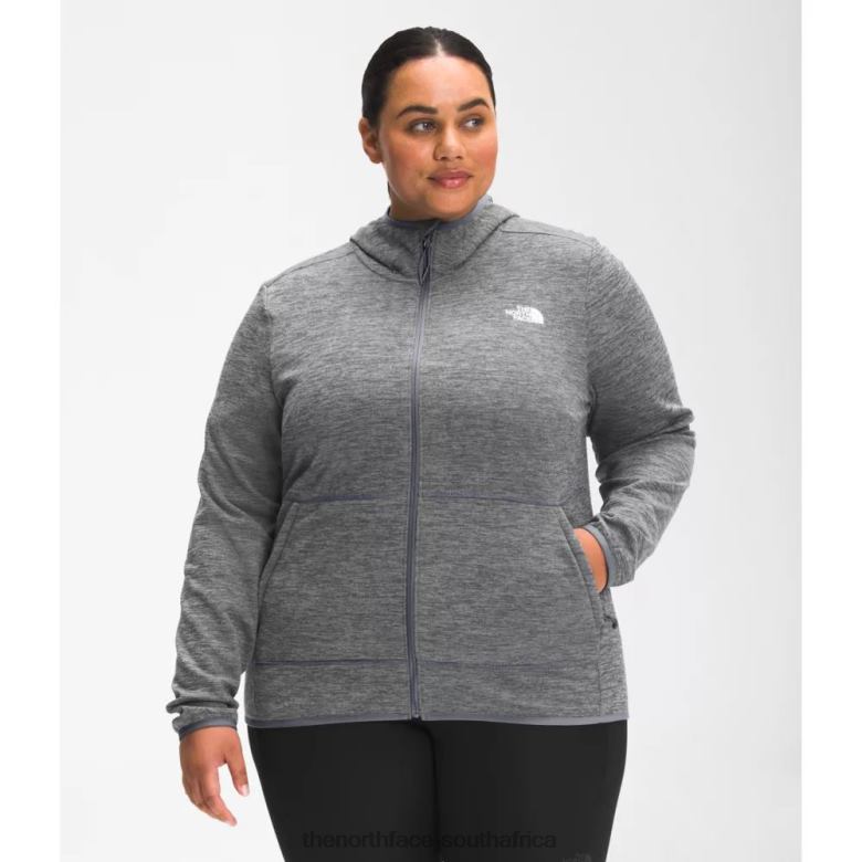 Women Plus Canyonlands Hoodie TX0864907 Grey The North Face