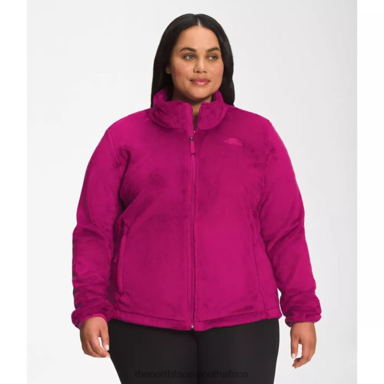 Women Plus Osito Jacket TX0865711 Fuschia Pink The North Face