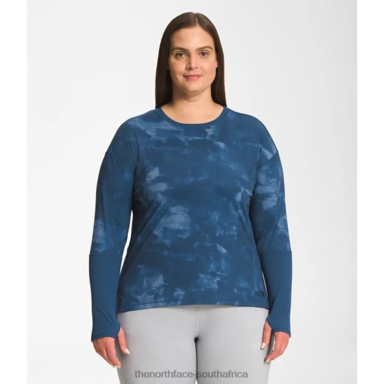 Women Printed Plus Dawndream Long Sleeve TX0866260 Blue River The North Face